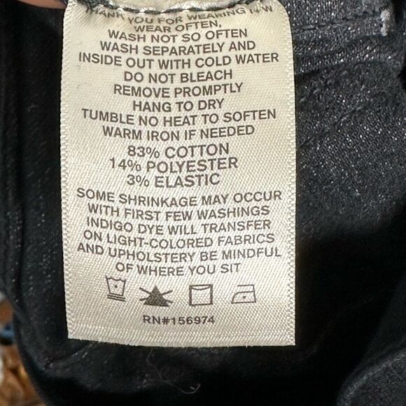 Imogene + Willie Josette Black Hi Skinny jeans 24 - Picture 7 of 9